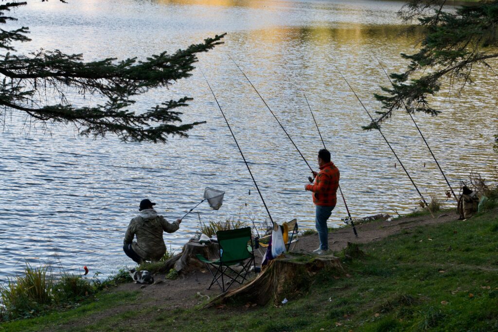 fishermen Lake Winnipeg manitoba